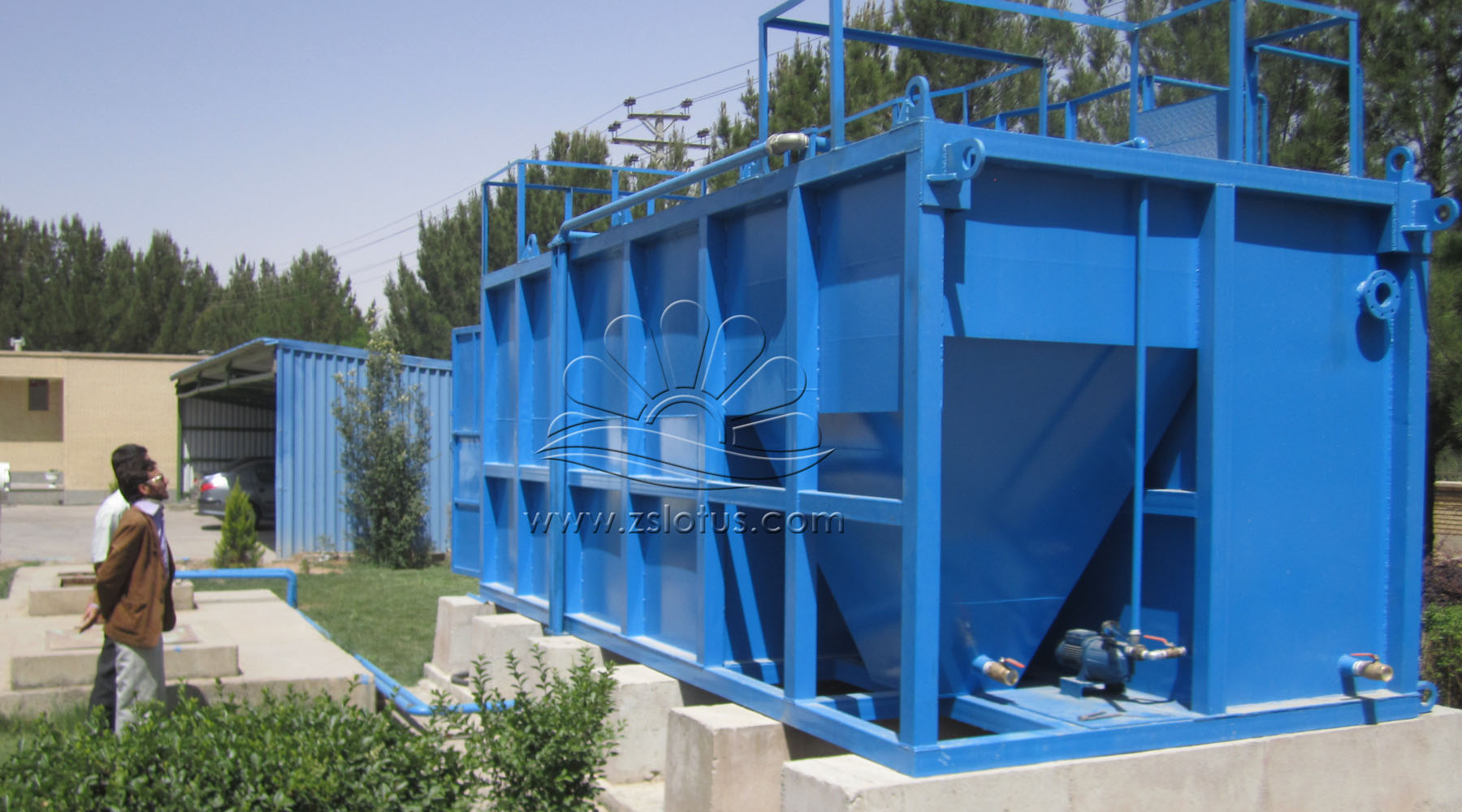 پکیج تصفیه فاضلاب بهداشتی شرکت مهندسی لوتوس